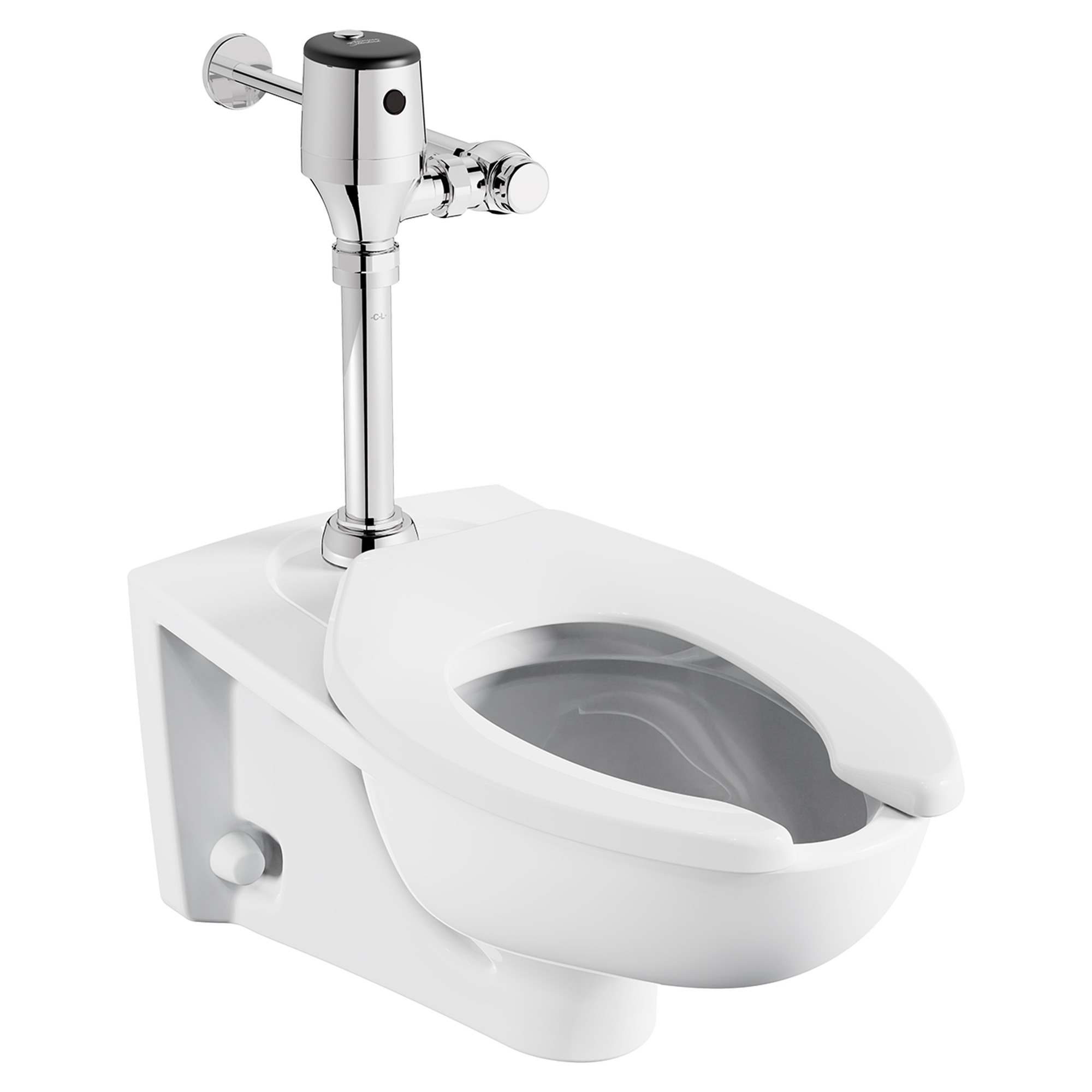Robinet de chasse d'eau pour toilettes exposées UltimaMC SelectronicMC, à diaphragme, modèle de base,1, 28 gpc (4,8 Lpc)